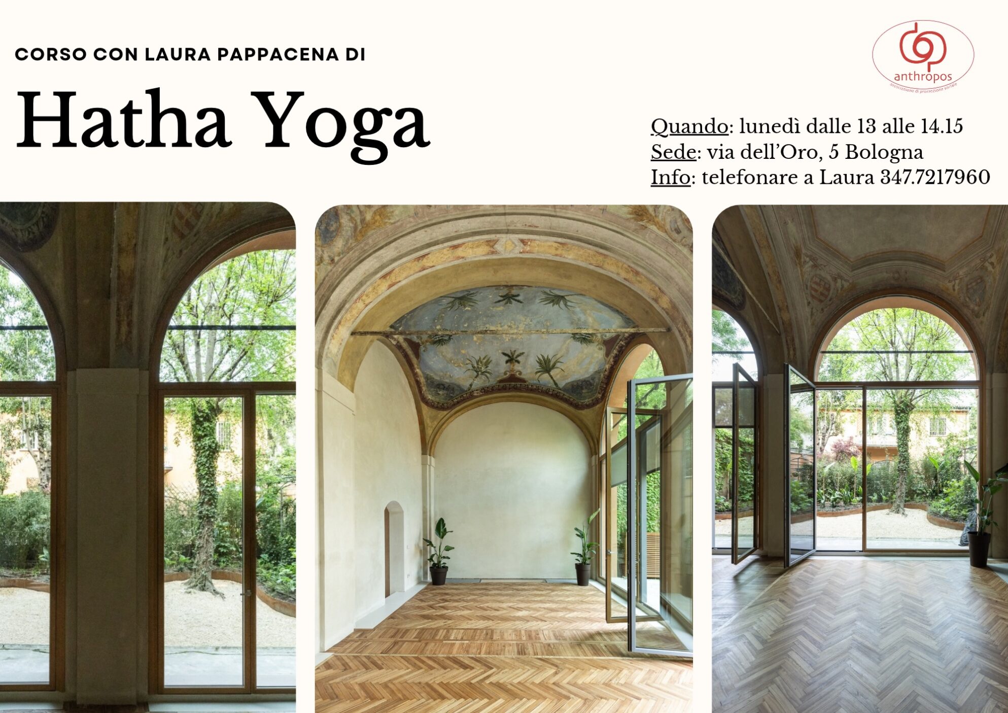 Corso yoga con Laura Pappacena